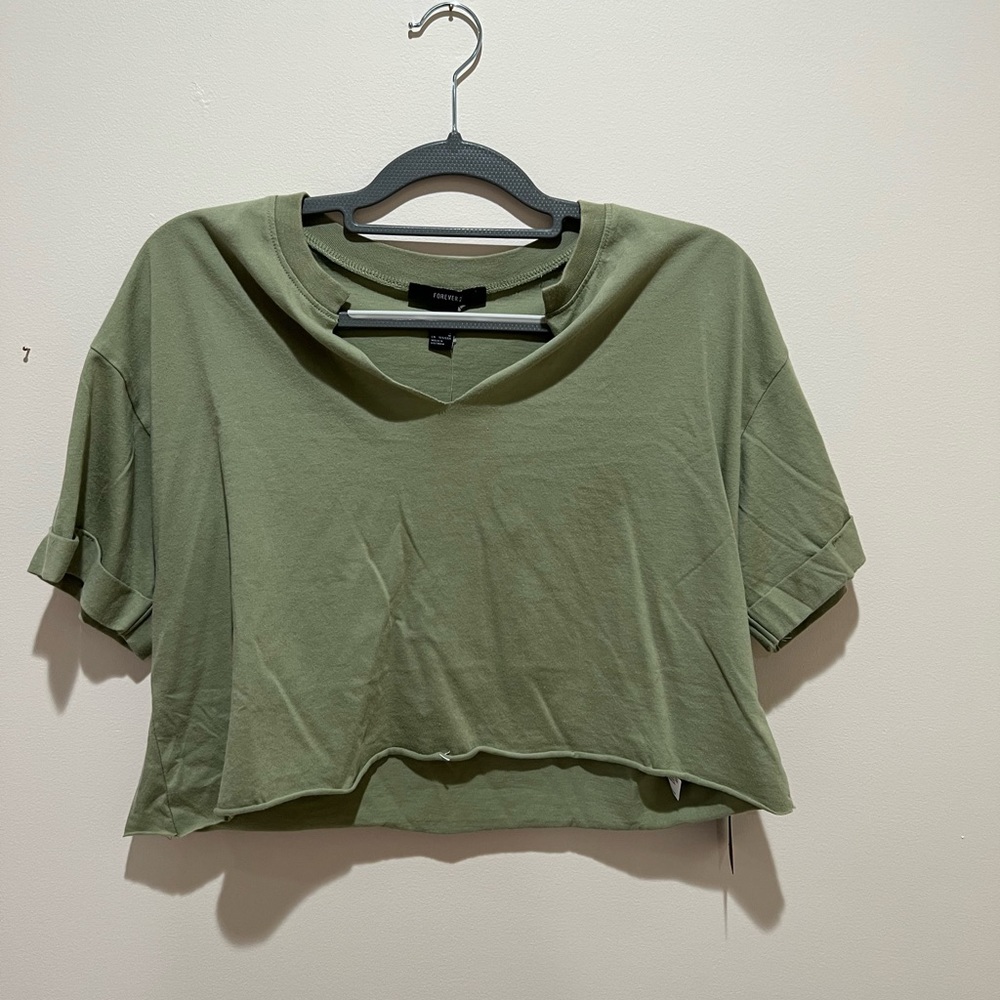 brand new forever 21 crop top, women’s medium